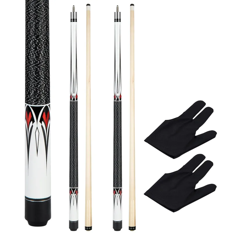 Teekerwan Pool Cue Stick Set of 2 (19 & 20 oz)