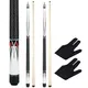 Teekerwan Pool Cue Stick Set of 2 (19 & 20 oz)