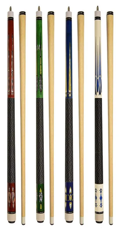Billiard Depot 58" Pool Cue Sticks, Set of 4