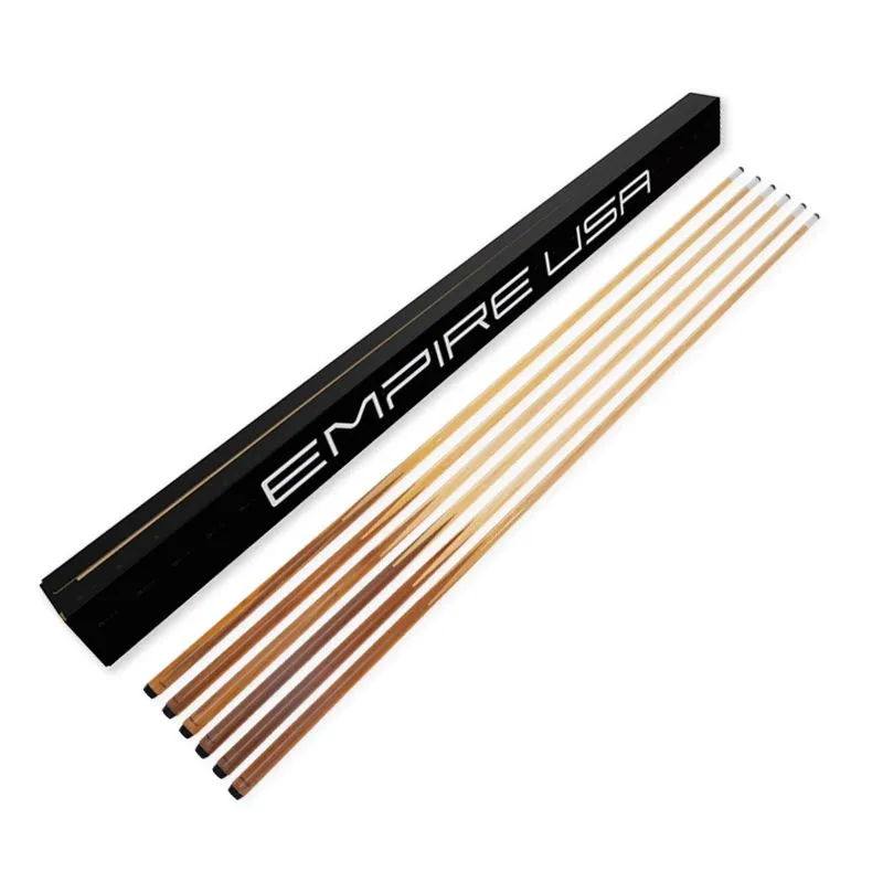 Empire USA 6-Pack Pool Cues 57"