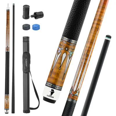 CUESSIR Carbon Fiber Pool Cue 58" (Style5)
